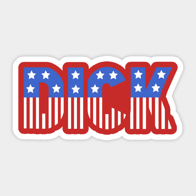 Dick Sticker by FutureReunionTour